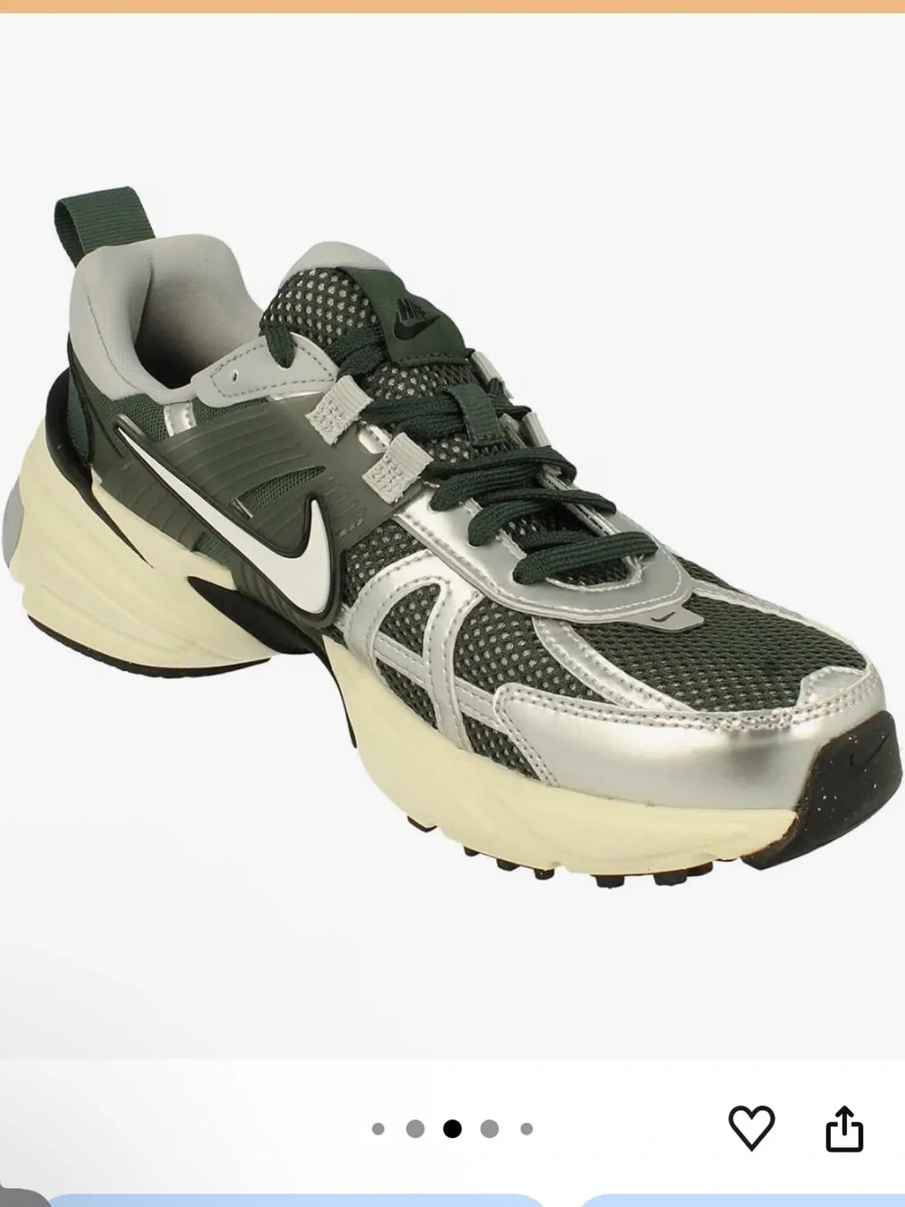 NEW NIKE V2K RUN - Vintage Green/Vintage Green Size 9M